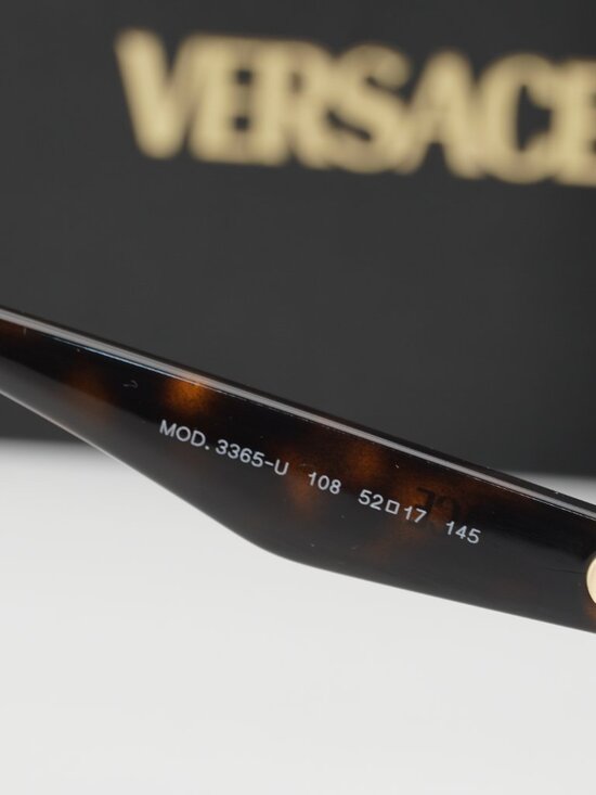 Versace VE3365U 108 Cat Eye Eyeglasses – Havana 52mm main image 6